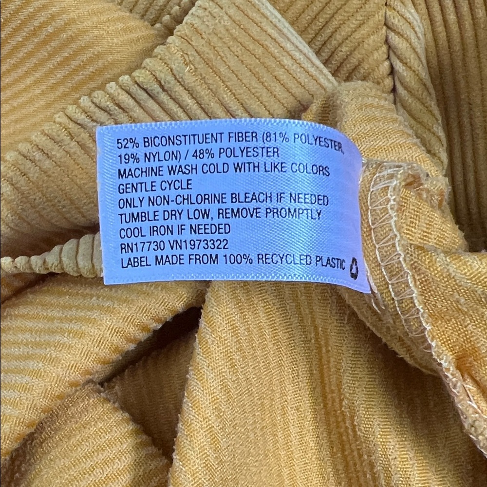 Wild Fable Yellow High Waist Shorts - Picture 6 of 6